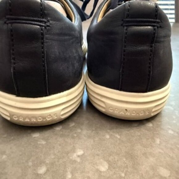 Cole Haan Grand.OS Navy Leather Sneakers – Men’s Size 11.5 - Picture 7 of 14